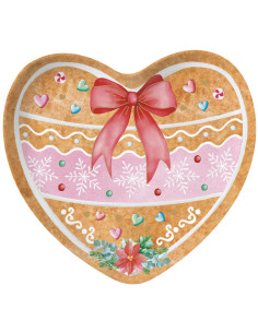 EASY LIFE PIATTINO DOLCE NATALIZIO 20 X 19 CM - SWEET...