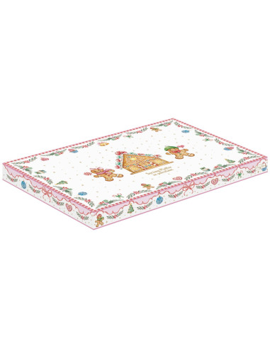 EASY LIFE PIATTO PORTATA NATALIZIO 35 X 23 CM -...