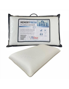 PILLOVE GUANCIALE IN MEMORY 50 X 80 CM - FRESH