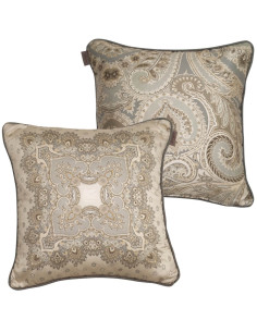 ETRO TRAPUNTA MATRIMONIALE IN RASO CON 2 CUSCINI ARREDO -... 2