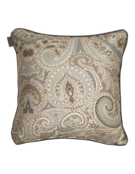 ETRO TRAPUNTA MATRIMONIALE IN RASO CON 2 CUSCINI ARREDO - ZAHIR