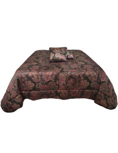 ETRO TRAPUNTA MATRIMONIALE IN RASO DOUBLEFACE CON 2...