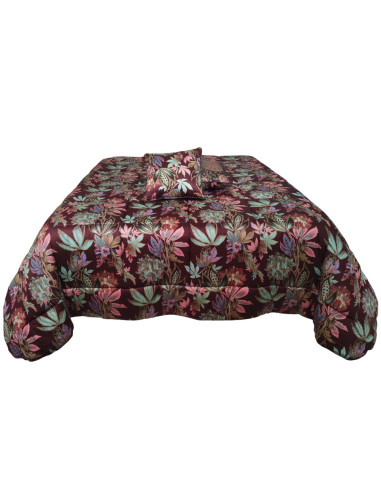 ETRO TRAPUNTA MATRIMONIALE IN RASO DOUBLEFACE...