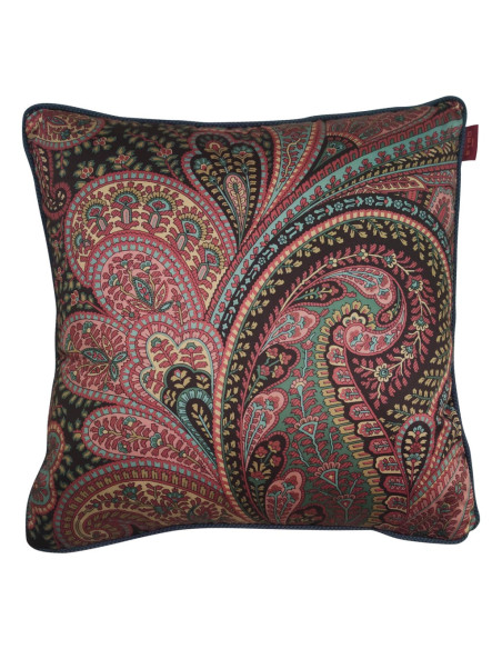 ETRO TRAPUNTA MATRIMONIALE IN RASO DOUBLEFACE CON 2 CUSCINI ARREDO - GIANO