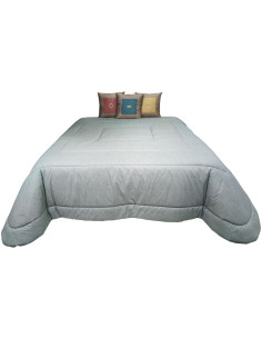 BORBONESE TRAPUNTA MATRIMONIALE 270 X 270 CM IN RASO... 2