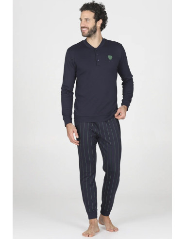 JULIPET PIGIAMA UOMO SERAFINO MANICA LUNGA E...