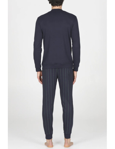 JULIPET PIGIAMA UOMO SERAFINO MANICA LUNGA E...