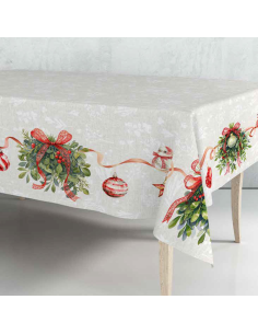 ANNAMARIA TOVAGLIA NATALIZIA RETTANGOLARE IN COTONE -...