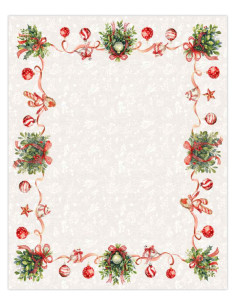 ANNAMARIA TOVAGLIA NATALIZIA RETTANGOLARE IN COTONE -... 2