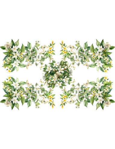 DIGITAL LAB TOVAGLIA IN PANAMA DI COTONE - JASMIN