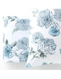 RIVIERA COMPLETO LENZUOLA MATRIMONIALE IN CALDO COTONE -...