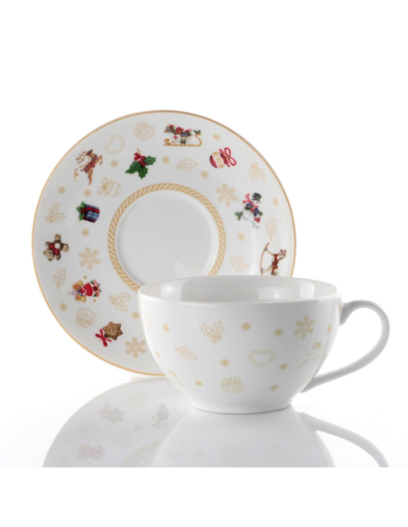 WEISSESTAL TAZZA COLAZIONE NATALIZIA 45 CL - XMAS