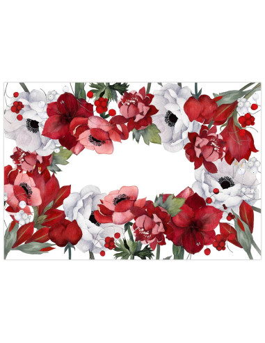 NAPKING TOVAGLIA RETTANGOLARE STAMPATA 100%...