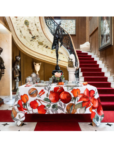 NAPKING TOVAGLIA RETTANGOLARE STAMPATA IN RASO - GRENADE