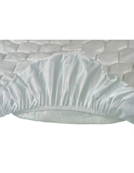 MANIFATTURA RENATA COPRIRETE TRAPUNTATO A CAPPUCCIO - NEVE