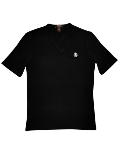 ROBERTO CAVALLI MAGLIA MEZZA MANICA SCOLLO V UOMO IN...