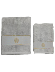 ROBERTO CAVALLI SET 2 ASCIUGAMANI IN SPUGNA DI COTONE -... 2