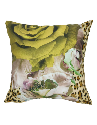 ROBERTO CAVALLI SET 2 CUSCINI ARREDO IN RASO DI...