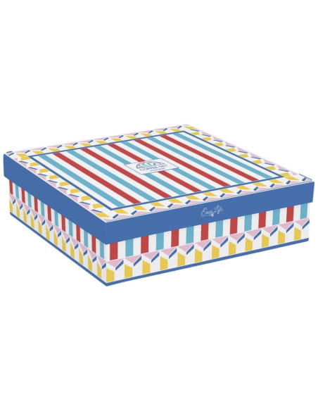 EASY LIFE SET 6 TAZZE CAFFÈ CON PIATTINO 100 ML - GEOCROMIA