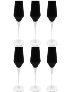 LE STELLE SET 6 CALICI FLUTE 23 CL - CONTESSA