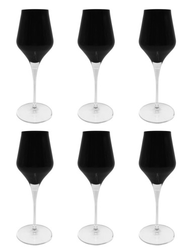 LE STELLE SET 6 CALICI VINO 31 CL - CONTESSA