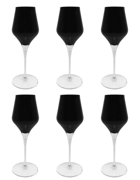 LE STELLE SET 6 CALICI VINO 31 CL - CONTESSA