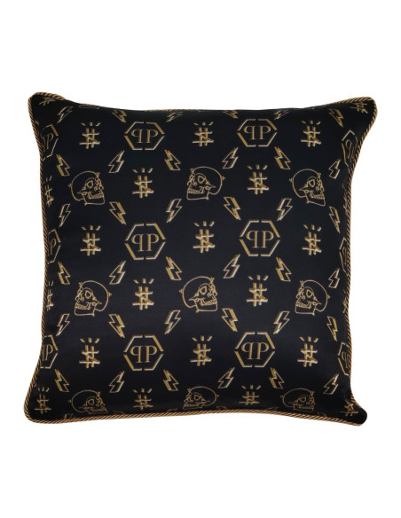 PHILIPP PLEIN TRAPUNTA MATRIMONIALE 270X260 CM IN RASO E CUSCINI ARREDO - NEW BAROQUE