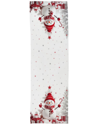 EMILY RUNNER NATALIZIO 45 X 140 CM IN COTONE -...