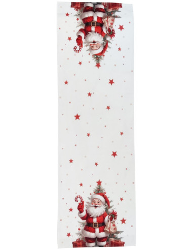 EMILY RUNNER NATALIZIO 45 X 140 CM IN COTONE -...