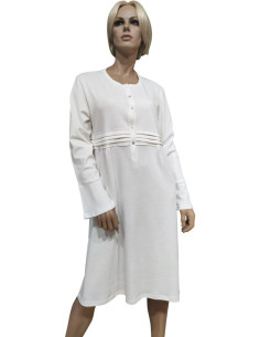 MANAM CAMICIA DA NOTTE DONNA INVERNALE SERAFINO MANICA...