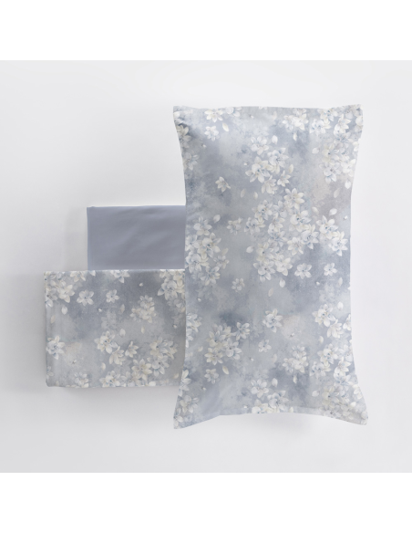 COGAL COMPLETO LENZUOLA 2 PIAZZE IN CALDO COTONE DOUBLE-FACE - 2501