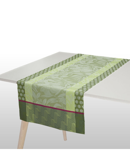 LE JACQUARD FRANCAIS RUNNER ANTIMACCHIA 50 X 150 CM IN FIANDRA - NATURE URBAINE