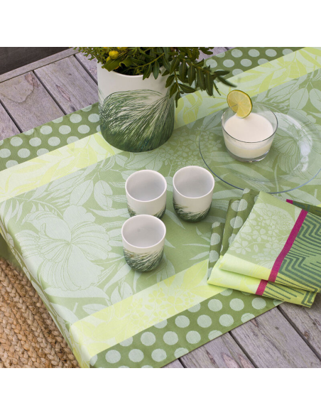 LE JACQUARD FRANCAIS RUNNER ANTIMACCHIA 50 X 150 CM IN FIANDRA - NATURE URBAINE