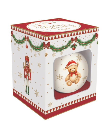 EASY LIFE PALLINA PER ALBERO DI NATALE Ø 7 CM - MAGIE DE NOEL