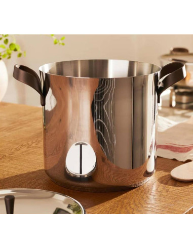 ALESSI PENTOLA IN ACCIAIO INOX - EDO