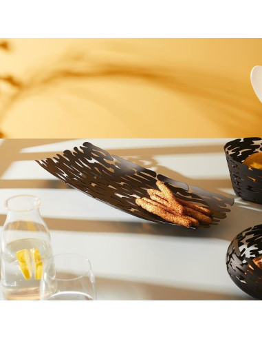 ALESSI CENTROTAVOLA IN ACCIAIO INOX - BARK