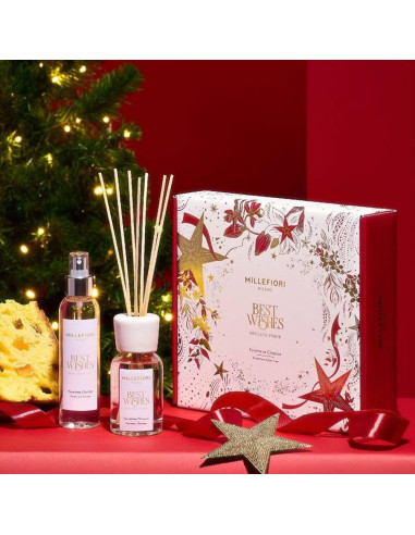 MILLEFIORI COFANETTO REGALO DIFFUSORE 100 ML +...