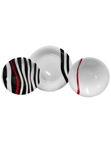 PIERRE CARDIN SERVIZIO PIATTI 49 PEZZI - HALY