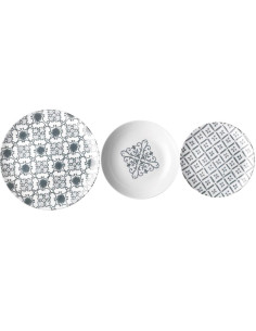 GUZZINI SERVIZIO PIATTI 18 PEZZI - MAIOLICHE