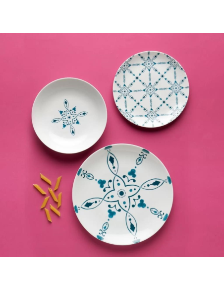 GUZZINI SERVIZIO PIATTI 18 PEZZI - SORRENTO