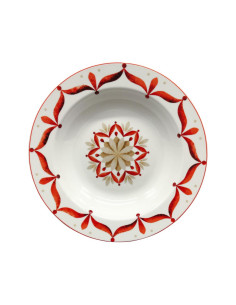 ANDREA FONTEBASSO PIATTO FONDO 21 CM - ATOLLO FLAME