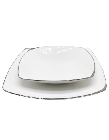 ANDREA FONTEBASSO SERVIZIO PIATTI 18 PEZZI -...