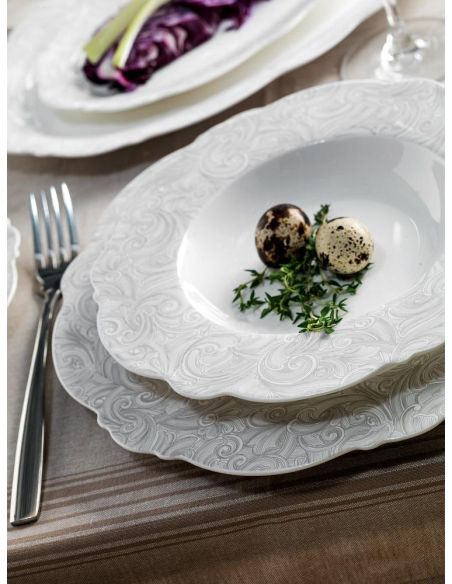 ANDREA FONTEBASSO SERVIZIO PIATTI 22 PEZZI - GINEVRA CAMELOT