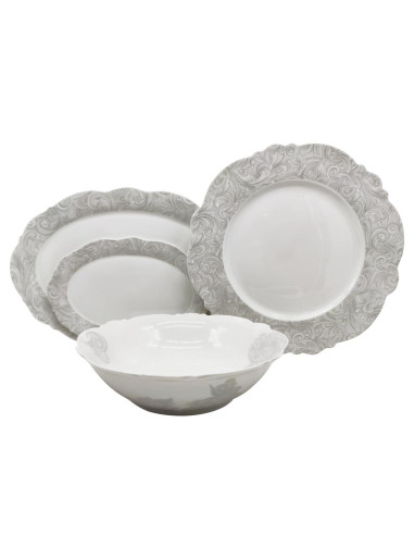ANDREA FONTEBASSO SERVIZIO PIATTI 22 PEZZI -...