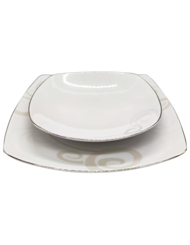 ANDREA FONTEBASSO SERVIZIO PIATTI 38 PEZZI -...