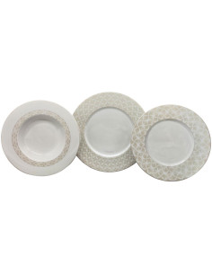 ANDREA FONTEBASSO SERVIZIO PIATTI 40 PEZZI - ODEON AVALON