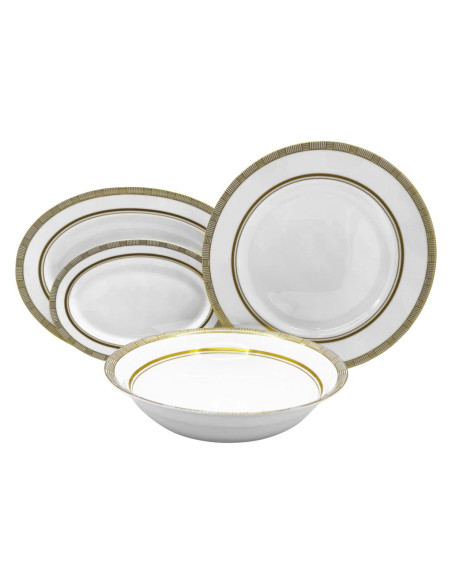 ANDREA FONTEBASSO SERVIZIO PIATTI 40 PEZZI - SERENISSIMA CA' D'ORO