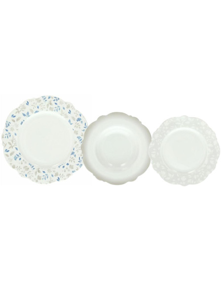 ANDREA FONTEBASSO SERVIZIO PIATTI 53 PEZZI - GINEVRA ISOTTA