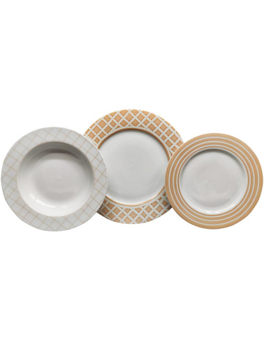 ANDREA FONTEBASSO SERVIZIO PIATTI 54 PEZZI -...