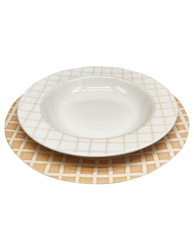 ANDREA FONTEBASSO SERVIZIO PIATTI 54 PEZZI -...